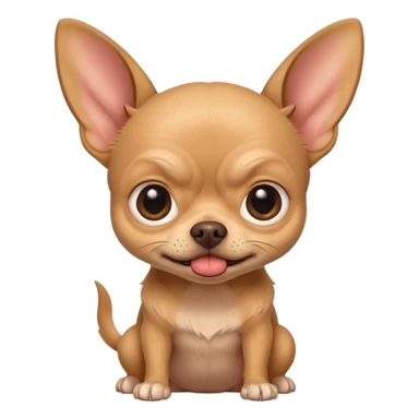 very annoying toothless chihuahua sticker