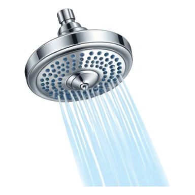shower head sticker