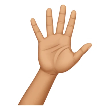 hand saluting sticker