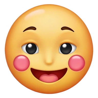 Emoji who is blushing so much it's dizzy sticker