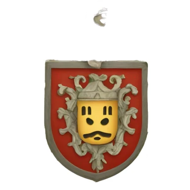  coat of arms with ivy  sticker