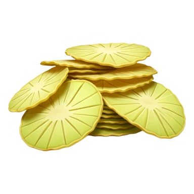 green potato chips sticker