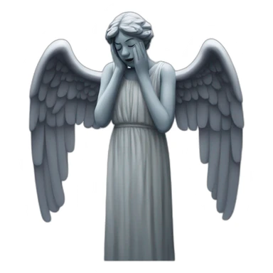 Weeping angel sticker