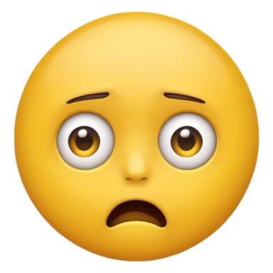 an emoji on fear sticker