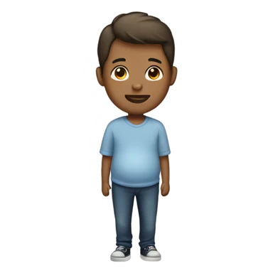 Pregnant male sticker