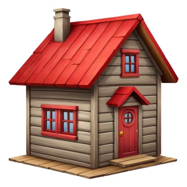 casa pequeña sticker