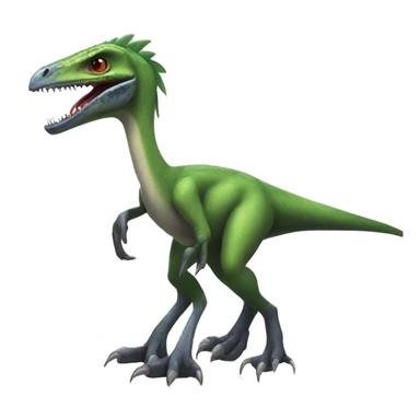 Feathered dinosaur bird velociraptor Sergal Flygon Nargacuga Fakémon full body  sticker