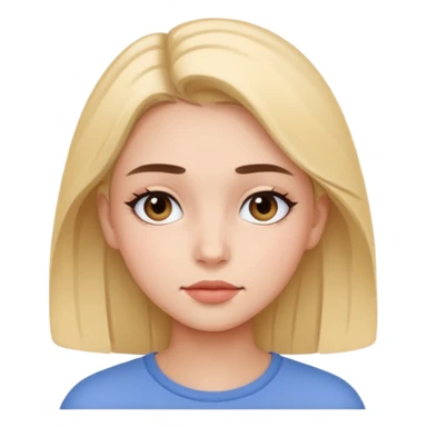İt should give clean girl vibe it should be an emoji not a peope sticker