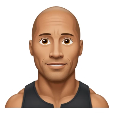 dwayne the rock johnson sticker