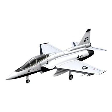 Jet Trainer - T-38 Talon - Northrop Grumman (Model Year: 2021) (Iconic colour: White and black) sticker
