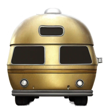  Side view 1973 Winnebago motor home C-3PO tarnished from space sticker