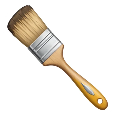 artist's brush sticker