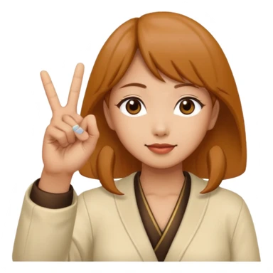 Megumi divine dogs hands sign sticker