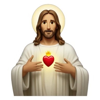 Sacred heart of Jesus sticker