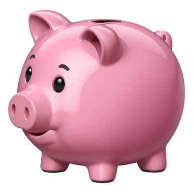 Piggy bank sticker