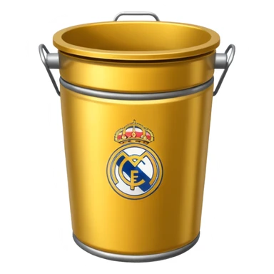 Real Madrid poubelle sticker