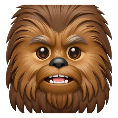 chewbacca emoji sticker