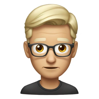 tim cook grabs his head sticker
