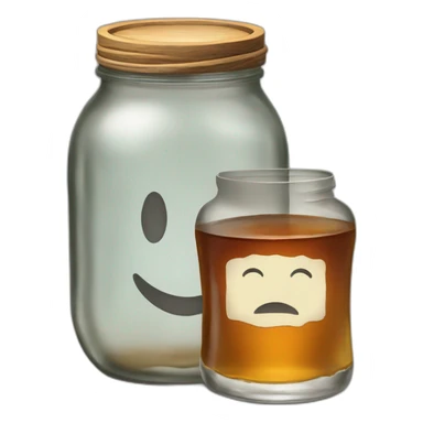 Whiskey-in-mason-jar-Moonshine sticker