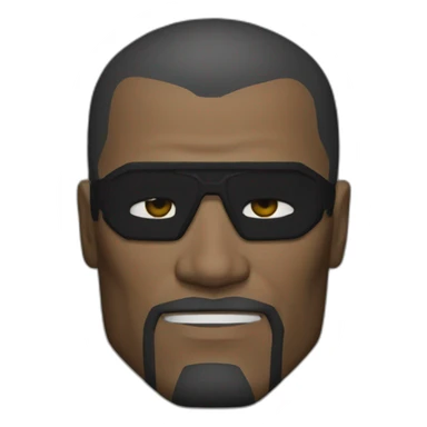 Nick Fury head sticker