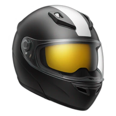 Motorcycle full face helmet sticker
