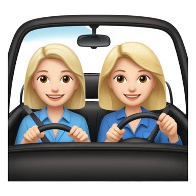 lesbian roadtrip sticker