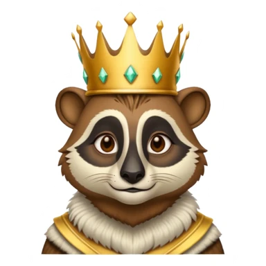 King Julian from Madagascar sticker
