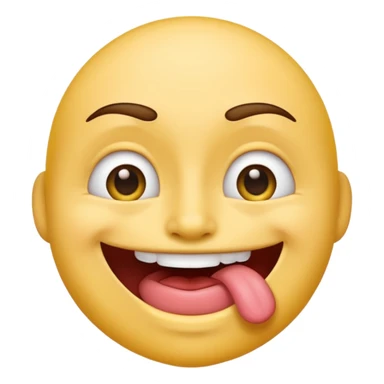 emoji sucking its lips in with one eyebrow up sticker