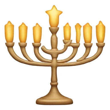 Menorah sticker