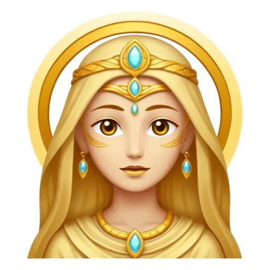 divinidad ancestral de luz sticker