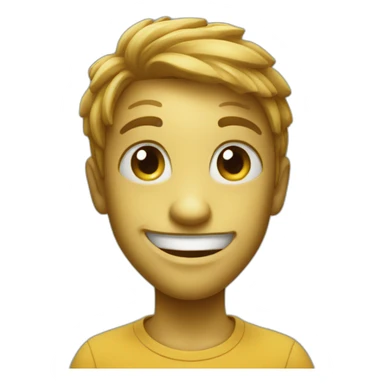 smiley with x sticker