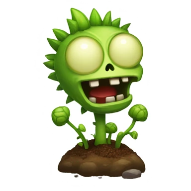 Plantas vs zombies sticker