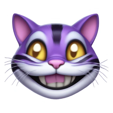 Cheshire cat from madness returns sticker