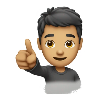 person pointing at you sticker