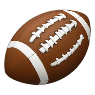 spiking a football sticker