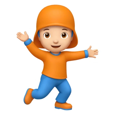 Pocoyo bailando sticker