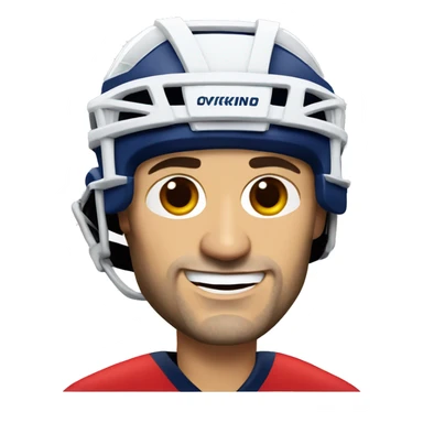 Alexander Ovechkin Realistic face sticker