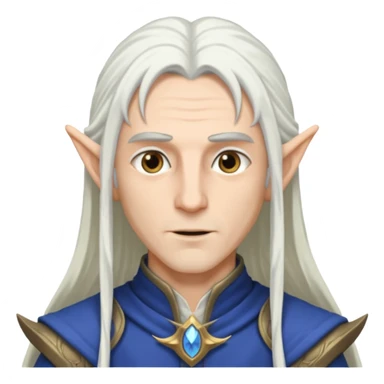 ESO male high elf sticker