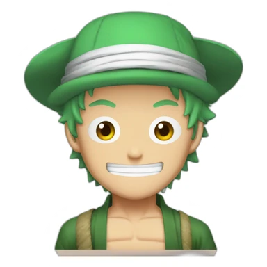 One piece zoro sticker