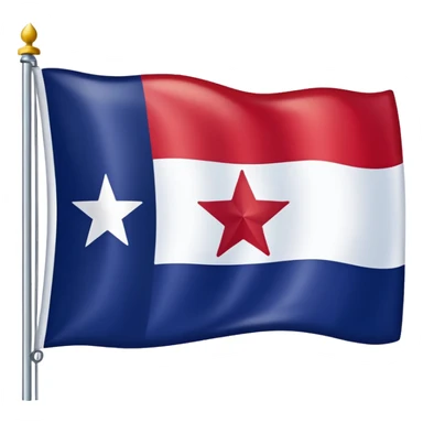 State of Texas with flag sticker