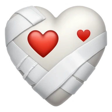 I WANT WHITE HEART WITH BANDAGED LIKE ❤️‍🩹 sticker