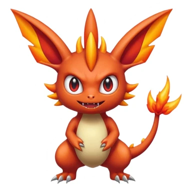 Fluffy Demonic Zany Genesect-Victini-dragon sticker