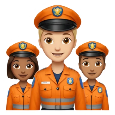 wildlife rescue workers, no animal in the image sticker