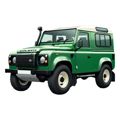 Land Rover Defender - Land Rover (Model Year: 2022) (Iconic colour: Green) sticker