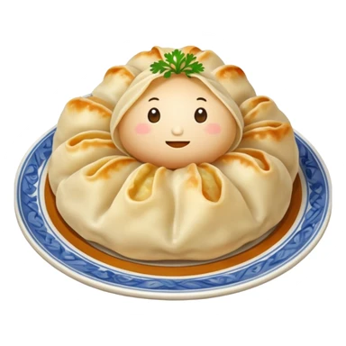 Ukrainian dumpling sticker