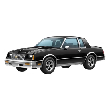 1985 chevy monte ss sticker