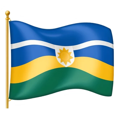 Crie um emoji da bandeira do estado do Paraná sticker