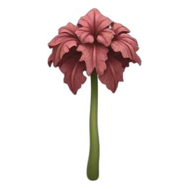 demogorgon flower-like head sticker