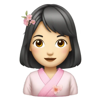 Fille japonaise  sticker