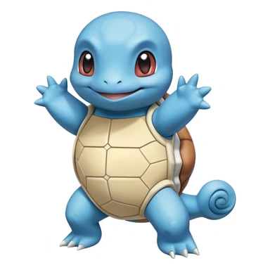Squirtle from Pokémon sticker